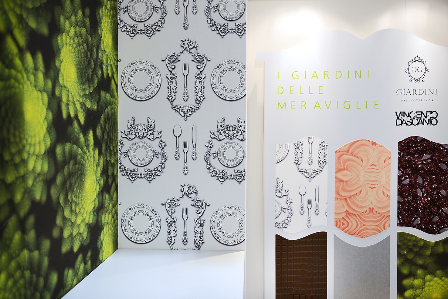 Giardini wallcoverings - exhibition