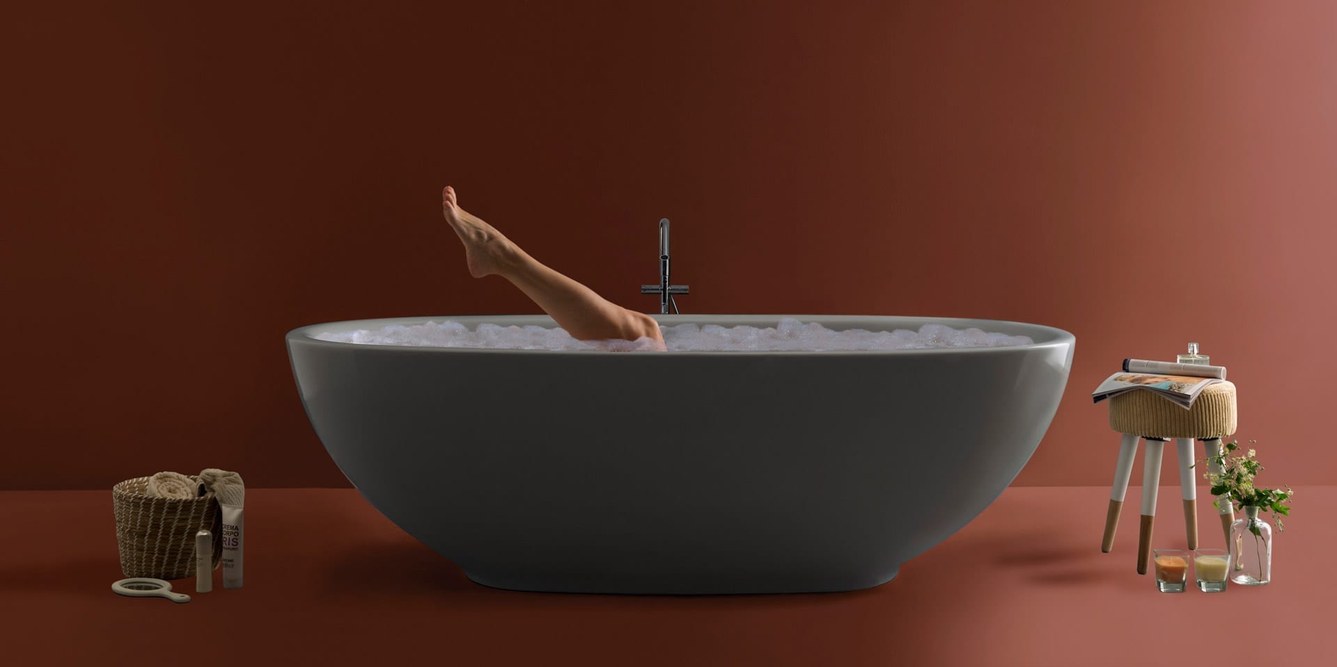 Inspired by colors art direction for Ceramica Globo