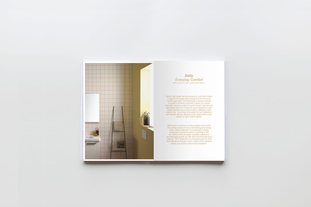 Daily catalogue art direction for Ceramica Globo