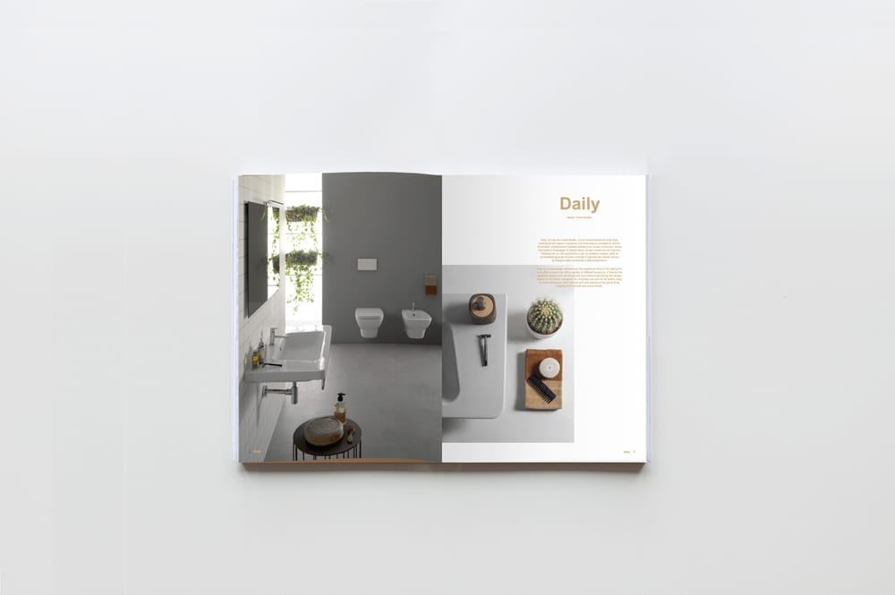 Daily catalogue art direction for Ceramica Globo